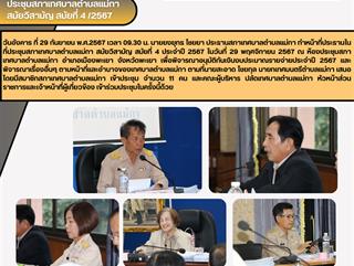 29.11.67ประชุมสภาเทศบาลตำบลแม่กา สมัยวิสามัญ สมัยที่ 4 /2567