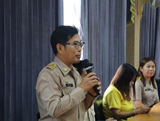 15.10.67 ร่วมต้อนรับและแสดงความยินดีกับพนักงานส่วนตำบลโอนย้าย