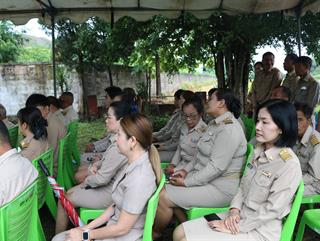 17.10.67 กิจกรรมพิธีวางพวงมาลา ประจำปี 2567
