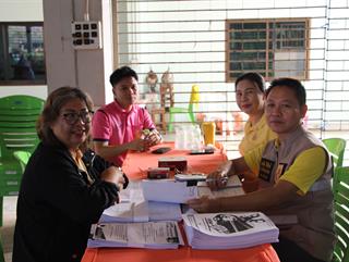 01.04.68 บรรยากาศการรับสมัครเลือกตั้งนายกเทศมนตรีตำบลแม่กาและสมาชิกสภาเทศบาลตำบลแม่กา