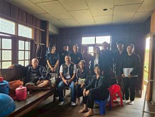 12.03.69 ลงพื้นที่เยี่ยมบ้าน เเละตรวจสอบข้อเท็จจริงในการปรับสภาพเเวดล้อมที่อยู่อาศัยผู้สูงอายุ หมู่ที่ 1 บ้านหม้อแกงตอง