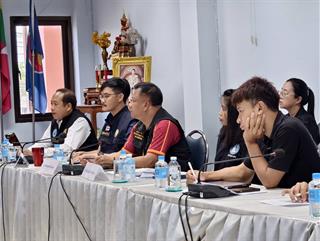 07.05.69 ประชุมการแก้ไขปัญหาน้ำประปา ณ ห้องประชุมขุนเขา อาคารฝ่ายป้องกันฯเทศบาลตำบลแม่กา