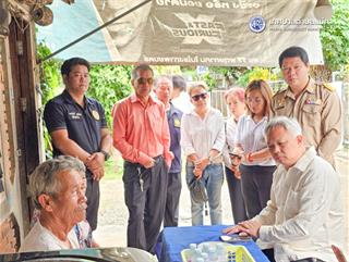 27.07.69 ลงพื้นที่ชี้เเจงรายละเอียดเกี่ยวกับการให้ความช่วยเหลือ เเละหาเเนวทางการให้ความช่วยเหลือผูัประสบปัญหาทางสังคมอย่างเหมาะสม